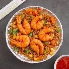 Hình ảnh mì trộn tôm hình