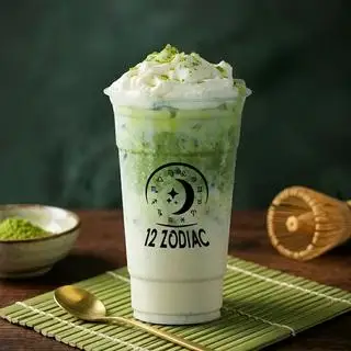 Hình ảnh Song tử (Latte Matcha) Không kem