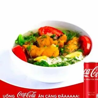 Hình ảnh Bún cá giòn - 1 coca