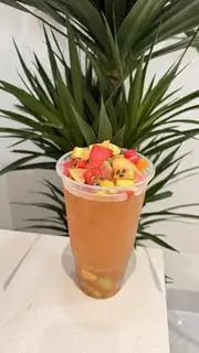Hình ảnh trà trái cây nhiệt đới