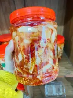 Hình ảnh măng muối chua cay