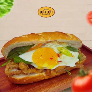 Bánh Mì Chả Cá Ốp La - 40.000 ₫ tại Bánh Mì Thịt Nướng Dòn Dòn - Bánh Mì Chả Cá & Sữa Bắp - Đường 12