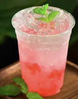 Hình ảnh soda dâu