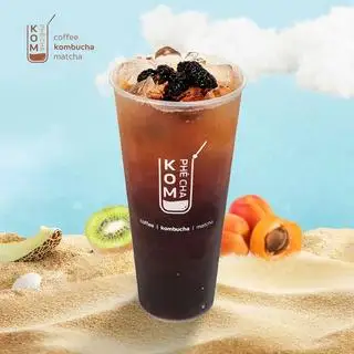 Kombucha Dâu Tằm Thanh Mai - 49.000 ₫ tại Kom Phê Cha - Kombucha - Cách Mạng Tháng Tám