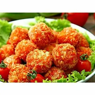 Hải sản sốt mayone - 4.000 ₫ tại Nhà Cáo - Cá Viên Chiên & Trà Sữa - Hồ Học Lãm