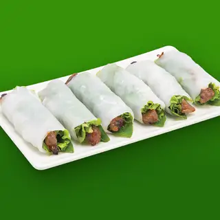 Bánh ướt cuốn thịt nướng - 6 cuốn - 70.200 ₫ tại Wrap&Roll - SC Vivo City