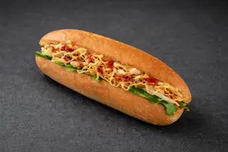 Hình ảnh Bánh Mì Bơ Cốm Khô Gà Xé Cay