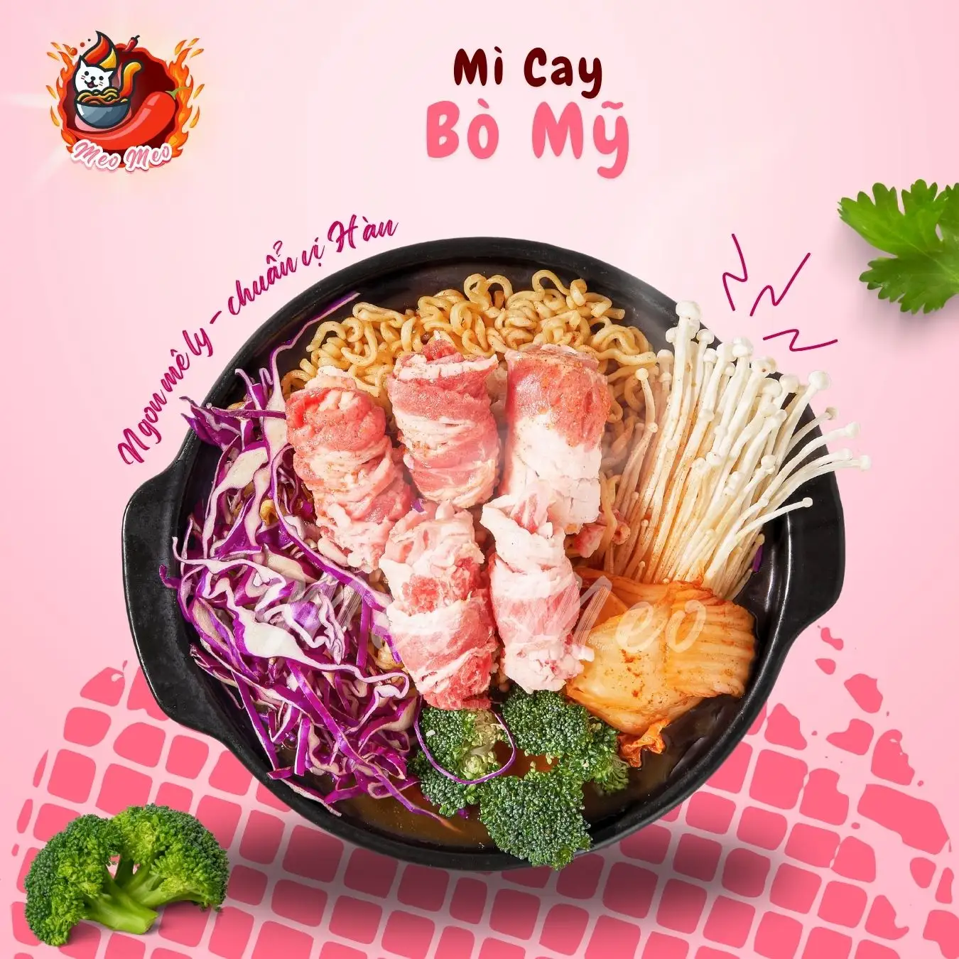 Hình ảnh Mì cay Bò Mỹ