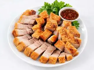 Hình ảnh Thịt ba chỉ quay giòn