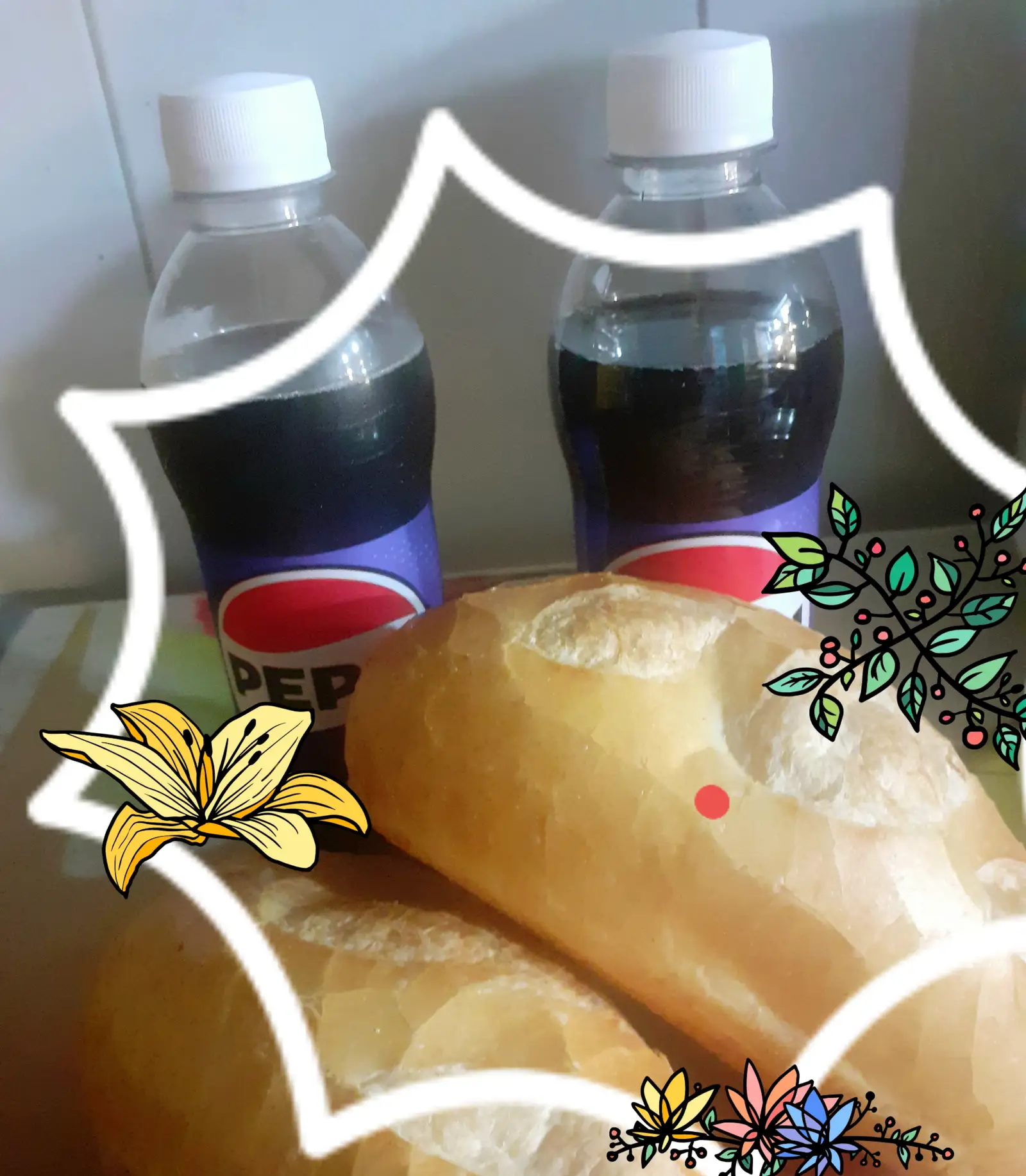 Combo 14 .1bánh mì Heo quay +1bánh mì thịt chả+2pepsi 390ml ướp lạnh  - 96.000 ₫ tại Bánh Mì Hà Nội Minh Quân - Quốc Lộ 13