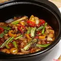 Cơm thịt kho quẹt rau luộc - 55.000 ₫ tại Cơm Nhà 88
