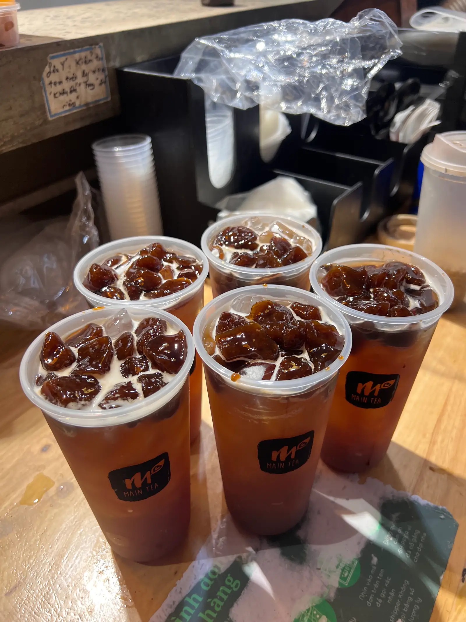 Hồng Trà Trân Châu Jumbo - 25.000 ₫ tại Main Tea - Tiệm Trà Trái Cây Tươi