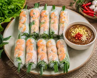 Hình ảnh gỏi cuốn 10cuốn