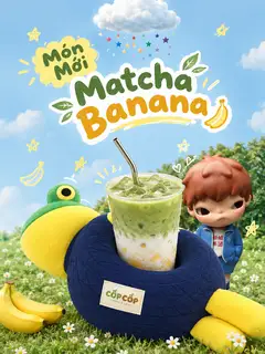 Hình ảnh Matcha Banana