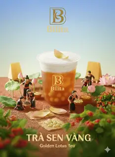 Hình ảnh Trà sen vàng
