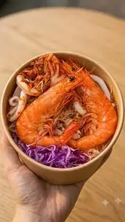 Hình ảnh Mì cay kim chi hải sản 