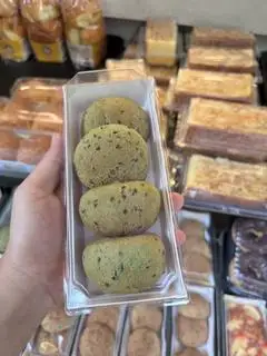 Hình ảnh bánh mochi trà xanh 