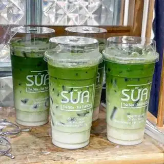 Hình ảnh Trà sữa matcha size L 700 ml