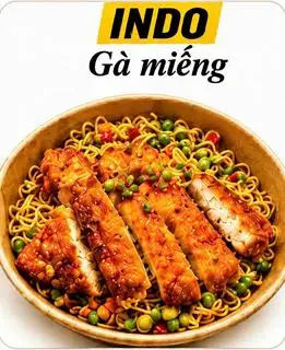 Hình ảnh Mì Indo Gà miếng 