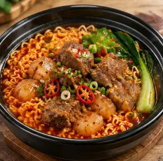 Hình ảnh Mì cay Sụn bò