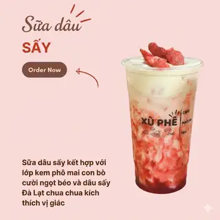 Hình ảnh Sữa dâu sấy 