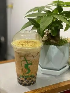 Hình ảnh Trà sữa nướng kem trứng cháy