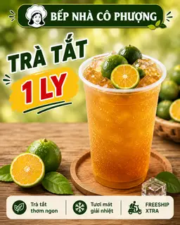 Hình ảnh Trà tắt ly 700 ml