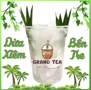 Nước dừa tắc tươi/Kumquat Coconut Water - 35.000 ₫ tại Grand Tea - Trà Sữa & Nước Dừa Sinh Tố Đá Xay - Bình Lợi