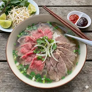 Phở Tái Nạm - 58.000 ₫ tại Phở 68 - Phở, Hủ Tiếu & Bún Bò - Liên Tỉnh 5