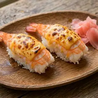 Hình ảnh Sushi tôm khè phô mai