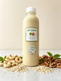 Hình ảnh Yến mạch- Hạt điều- Óc chó 330ml