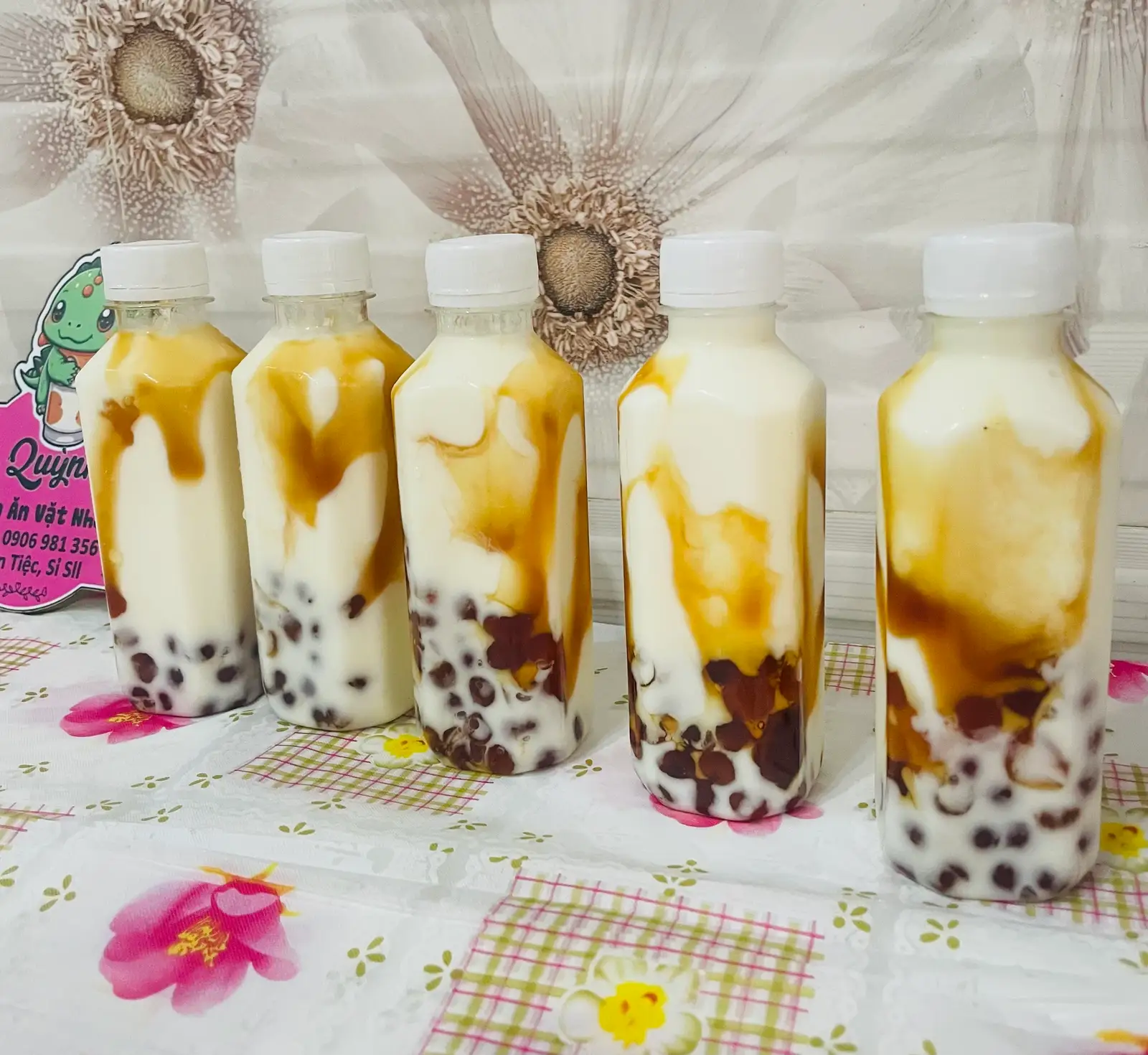 1 chai Sữa chua  trân châu 250ml - 22.000 ₫ tại Tiệm Quỳnh Anh - Sữa Chua & Panna Cotta - Đường Số 9