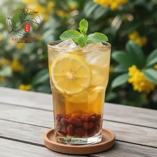 Hình ảnh Trà mật ong Chanh Vàng Đậu đỏ