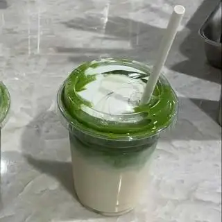 Hình ảnh matcha kem muối 