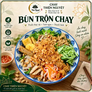 Hình ảnh Bún trộn chay
