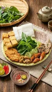 Hình ảnh Mẹt đặc biệt 6 món 1 người (chưa có bánh tráng)