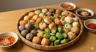 Hình ảnh Combo cá viên chiên nhỏ + pepsi