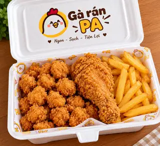 Hình ảnh Combo Gà Viên +Gà Rán kèm Khoai Tây Chiên 