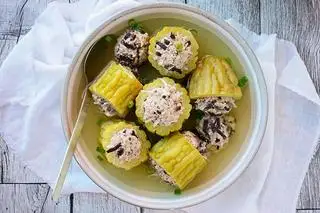 Hình ảnh CANH KHỔ QUA NHỒI NHỊT