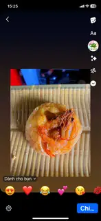 Bánh tôm chiên  - 15.000 ₫ tại Bánh Cuốn Nóng 94 & Cafe Song Anh - Trương Gia Mô