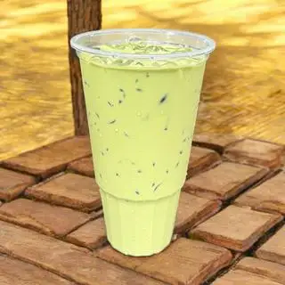 Hình ảnh Trà Sữa Thái Xanh - Size Khổng Lồ 1L3