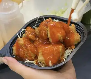 Hình ảnh Gà viên sốt Hàn cay