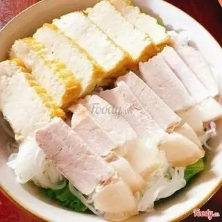 Hình ảnh Bún mắm nêm chả lụa đậu hủ