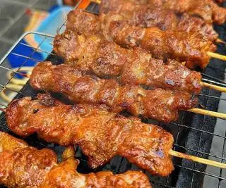 Hình ảnh Thịt xiên nướng 2 xiên