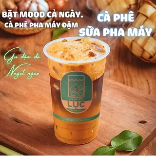 Hình ảnh Cafe Sữa Đá Pha Máy