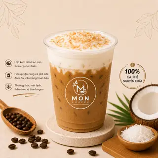 Hình ảnh Cafe Sữa Kem Dừa
