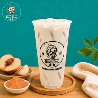 Hình ảnh Trà sữa Ô long Bạch Đào