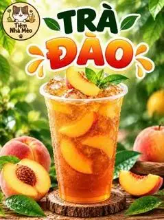Hình ảnh trà đào 