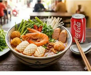 Hình ảnh Bún Thái hải sản