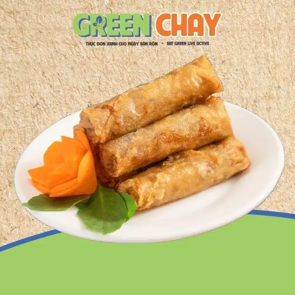 Nem Hà Nội Chay - 24.000 ₫ tại Green Chay - Cơm Chay Và Bún Chay - Hồ Con Rùa